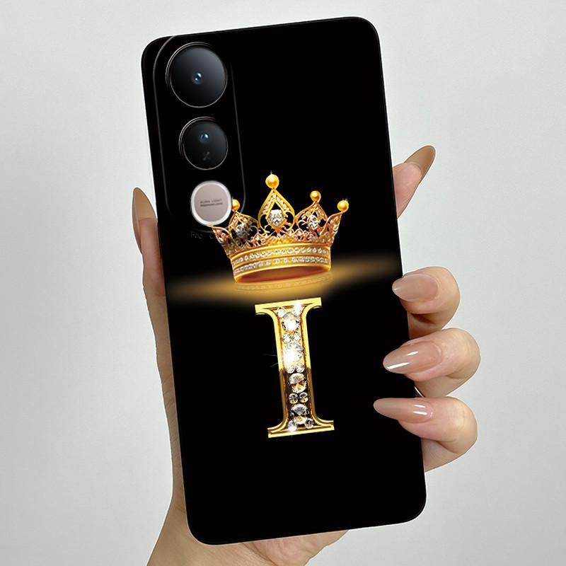 For Vivo V50 Lite 5G Case Luxury Letters Couple Silicone Soft Phone Cases For Vivo V50 V50Lite 5G Camera Protection Back Cover