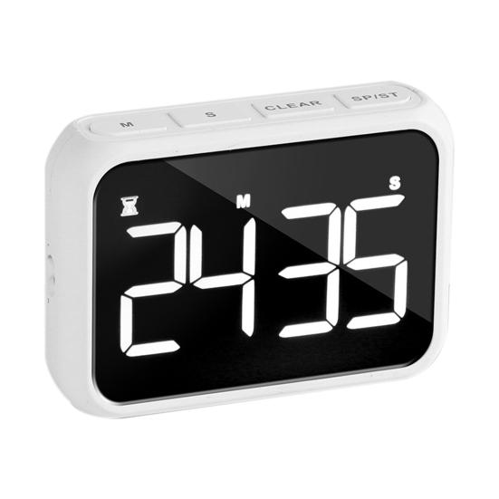Kitchen Timer with Magnetic Easy Operation Timer Digital Large LED Display Clear Timing Counter for Cooking Baking Fitness