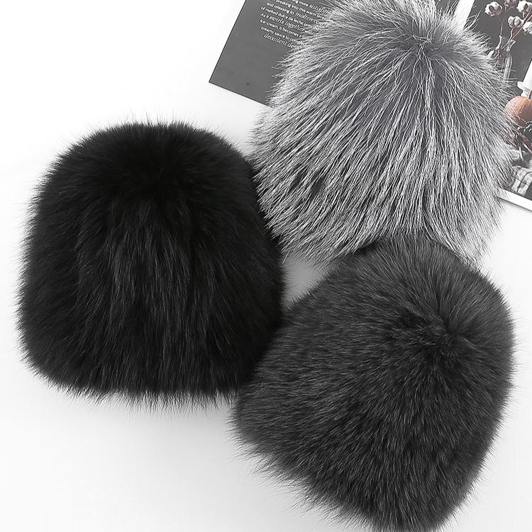 Fox Hair Hat Men's Winter Warm Ear Protection Northeast Leather Straw Hat Ethnic Wind Mongolian Hat Russian Snow Hat