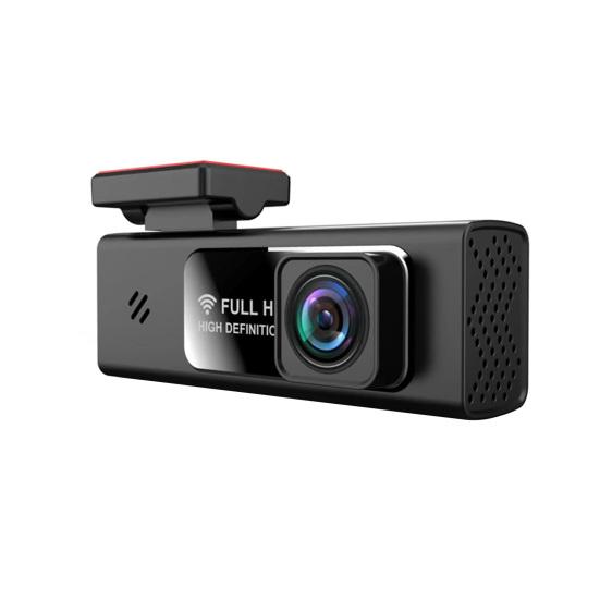 

Видеорегистратор Full HD 4K/1080P с Wi-Fi, GPS, ночным видением. Карта памяти на 32 ГБ в комплекте. Встроенный Wi-Fi, GPS, ночное видение. Широкоугольный угол 170°, технология WDR. Запись вождения. чёрный