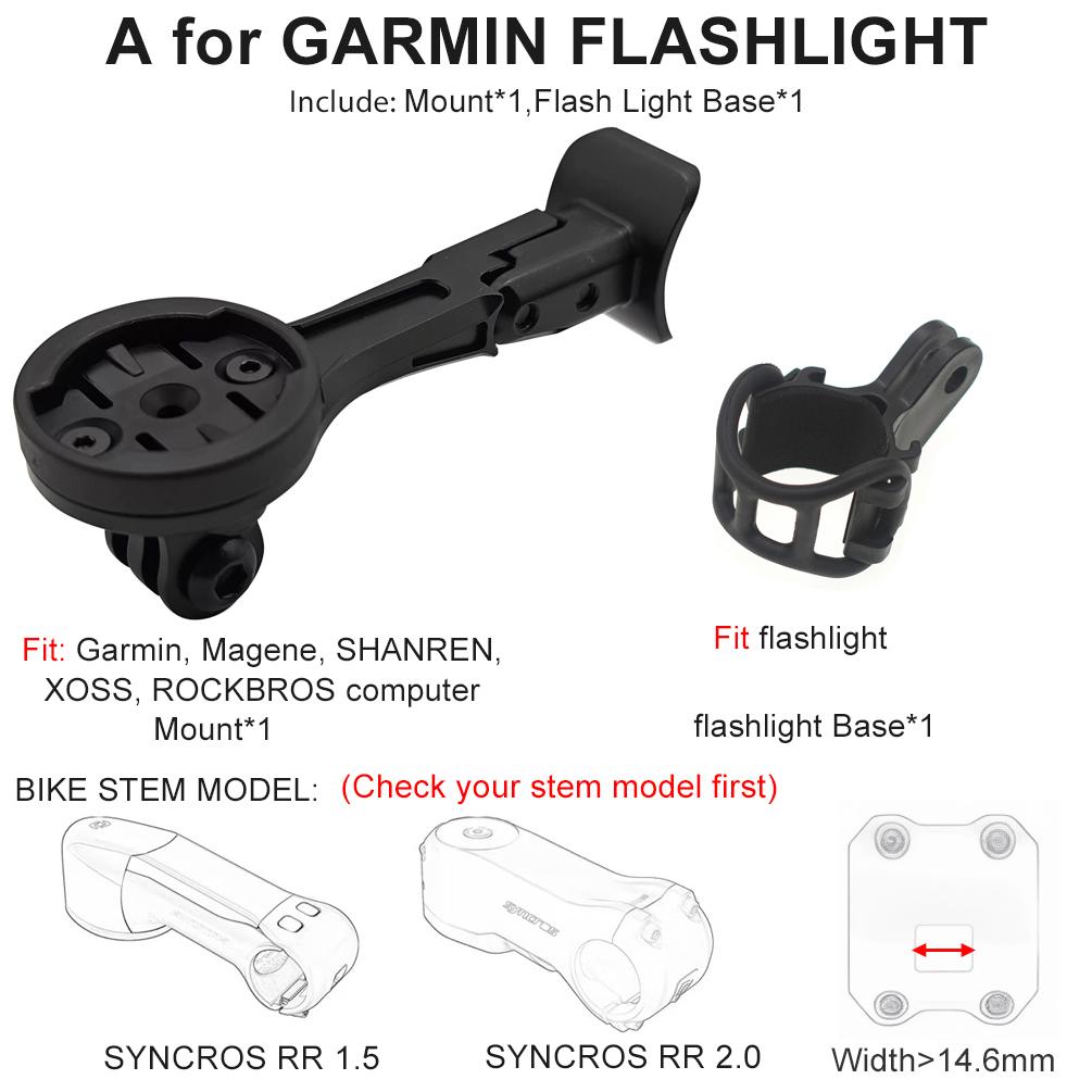 TWTOPSE Bicycle Computer Mount Rack For SCOTT SYNCROS ADDICT RR IC FOIL AERO Bike Holder For Garmin GOPRO Light Speedometer