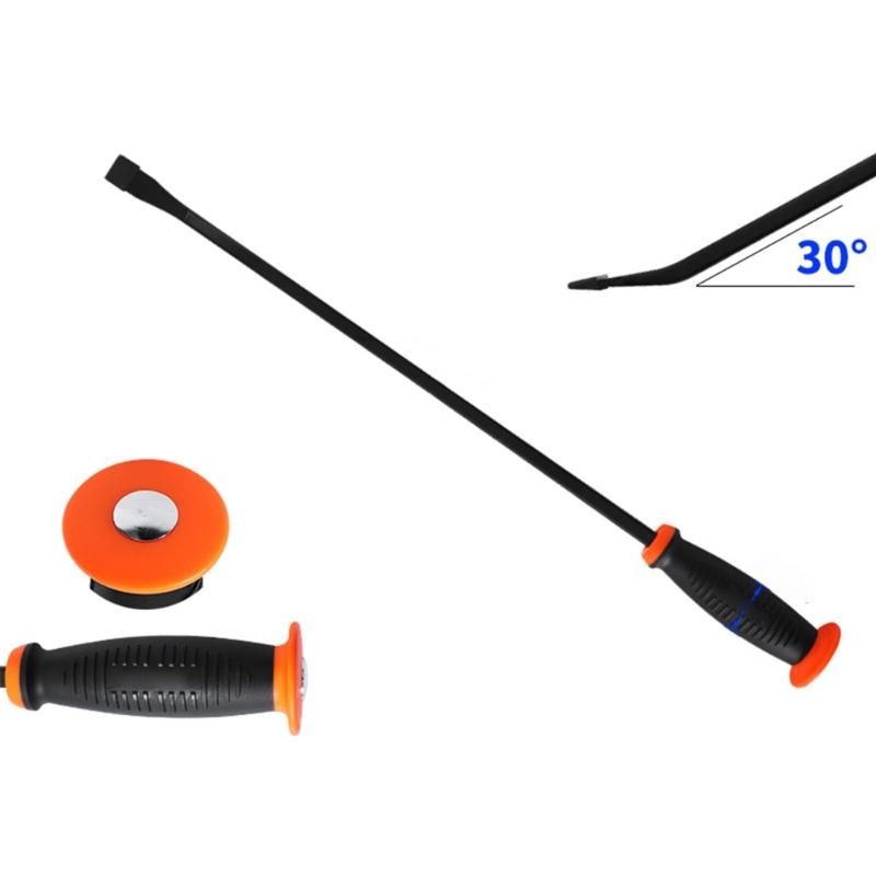 8/12/18/24inch Pry Bar Heavy Duty Crowbars Strikes Cap Nail Puller Chisel Car Repair Tool Multifunctional Heavy Pry Bar