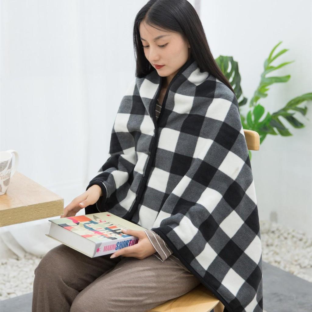 Premium Cozy Fleece Blanket - Warm, Thick, Multi-Functional for Autumn and Winter