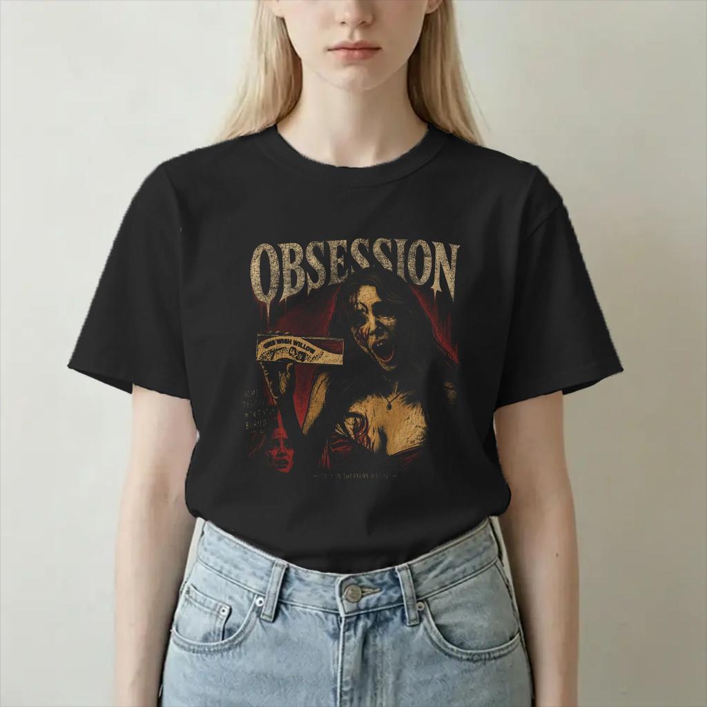 Obsession Vintage Design TShirts For Unisex Unisex Cool 100 Cotton Tee Shirt Round Neck Short Sleeve T Shirt Gift Idea Clothing