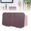 Makeup Box Wall Mounted   Cover Removable Washable Cotton Pad   for Bathroom