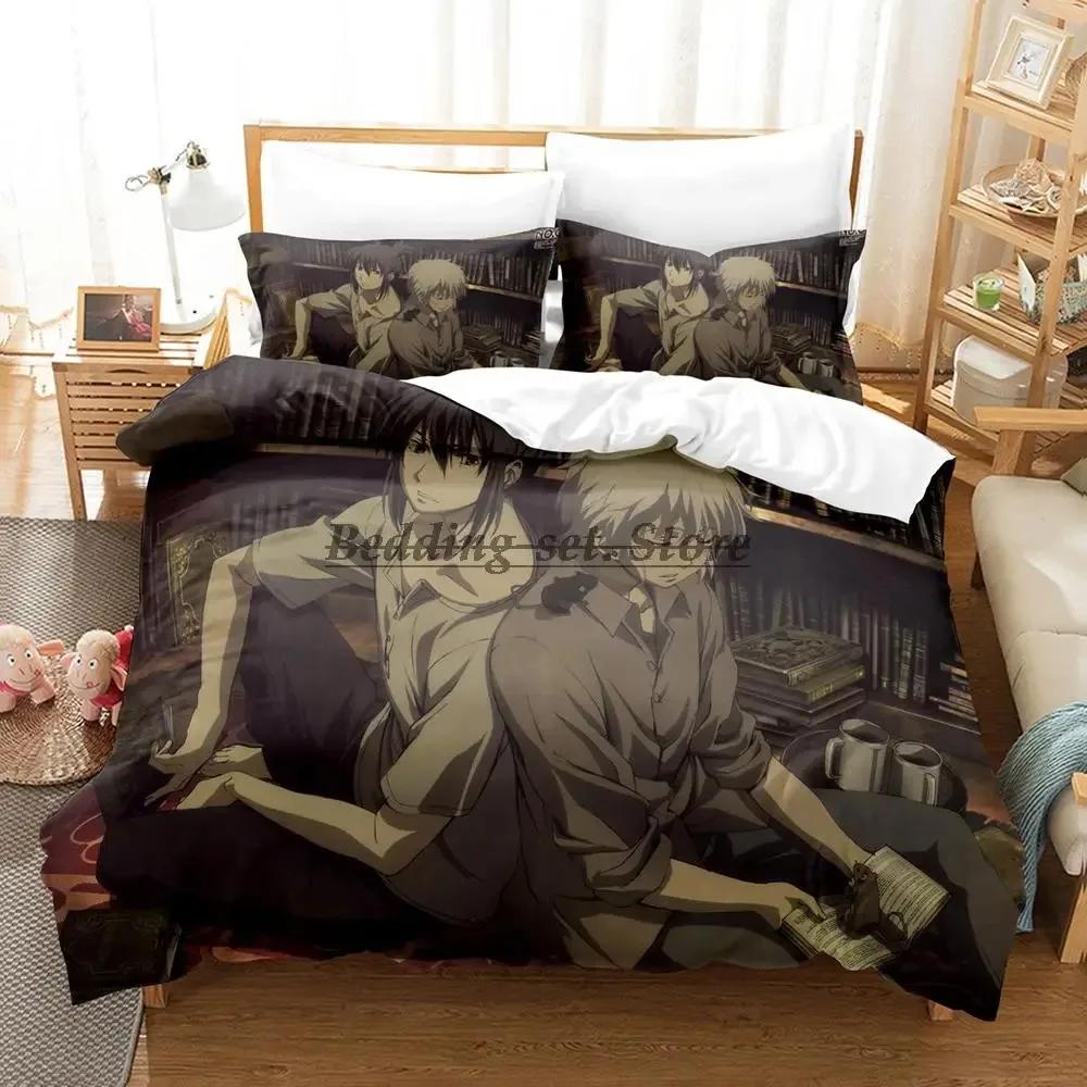 New No.6 Shion Nezumi Bedding Set Single Twin Full Queen King Size Bed Set Aldult Kid Bedroom Duvetcover Set Anime Bed Sheet