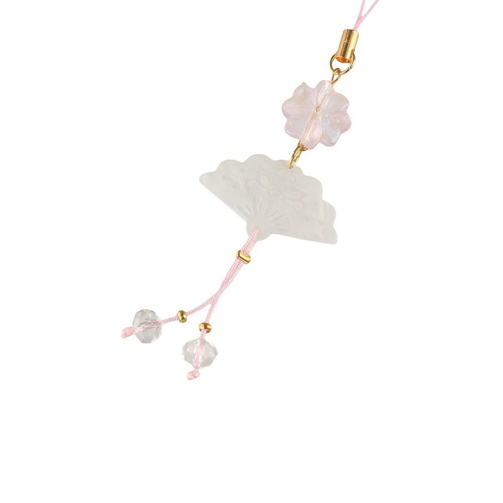 Four Leaf Clover Mobile Phone Chain Chinese Style Mobile Phone Strap Phone Pendant  Jewelry Gift