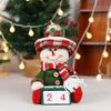 Snowman Countdown Calendar Santa Claus Christmas Countdown Signs  Christmas