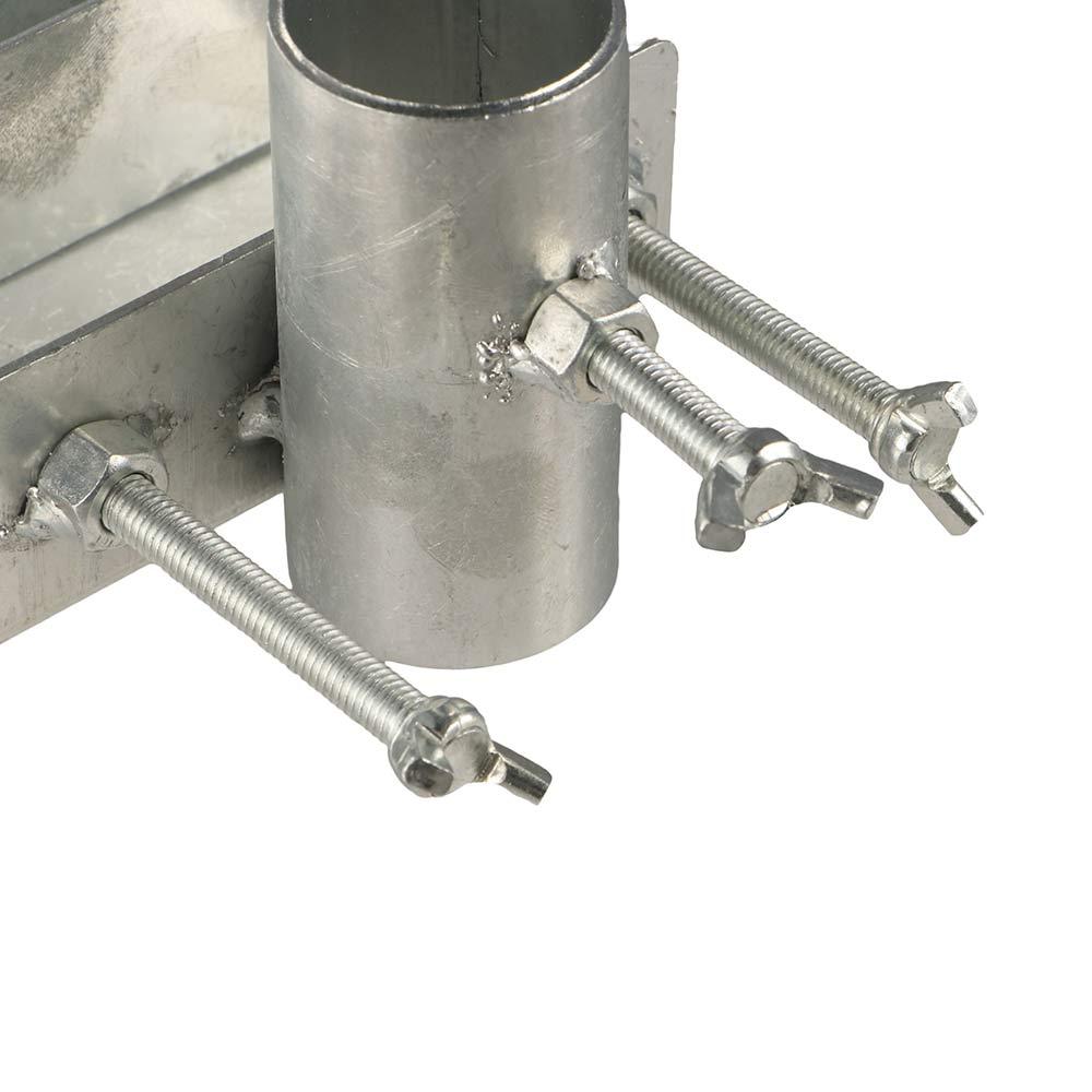 Adjustable Patio Umbrella Holder Anti-rust Deck Umbrella Mount Umbrella Clamp Bracket Outdoor