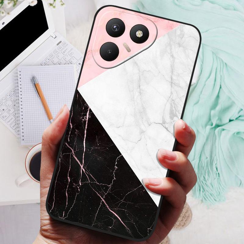 Für Tecno Pova 7 4G Hülle Pova7 LJ6 Schwarze Abdeckung Löwe Wolf Silikon Weiche Rückseitenhüllen Für Tecno Pova 7 Handyhülle Schutzhülle