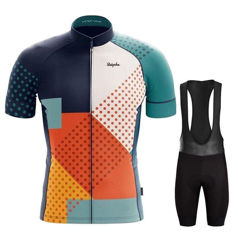 RAPHA Krāsu Gradienta Riteņbraukšanas Džersija Komplekts