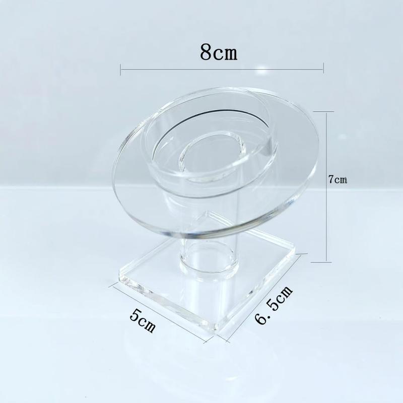 Creative Acrylic Display Tray for Crystal Bracelets - Jewelry Photography Props & Ornament Stand