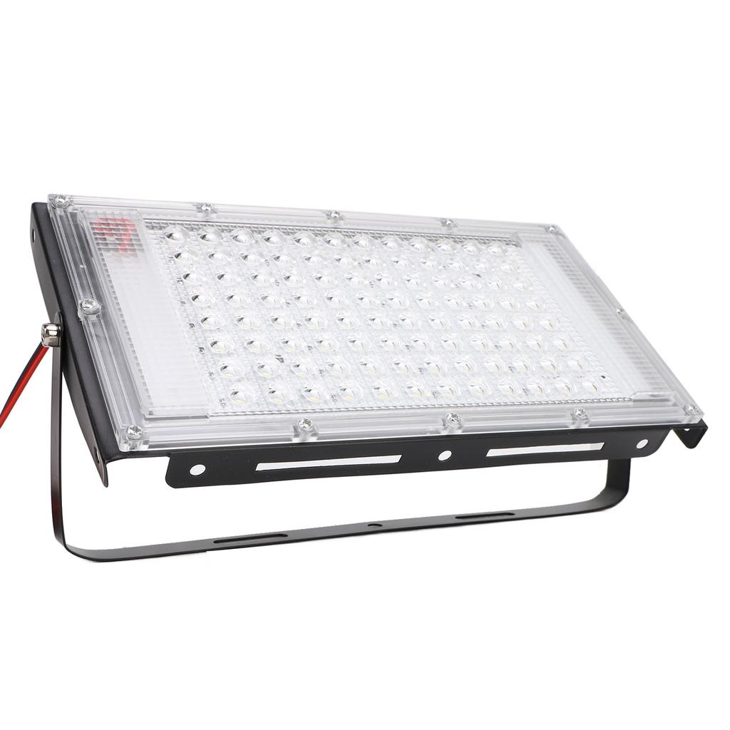 100W Flood Light Board IP66 Waterproof Outdoor LED Flood Light with Battery Alligator Clip for Outdo