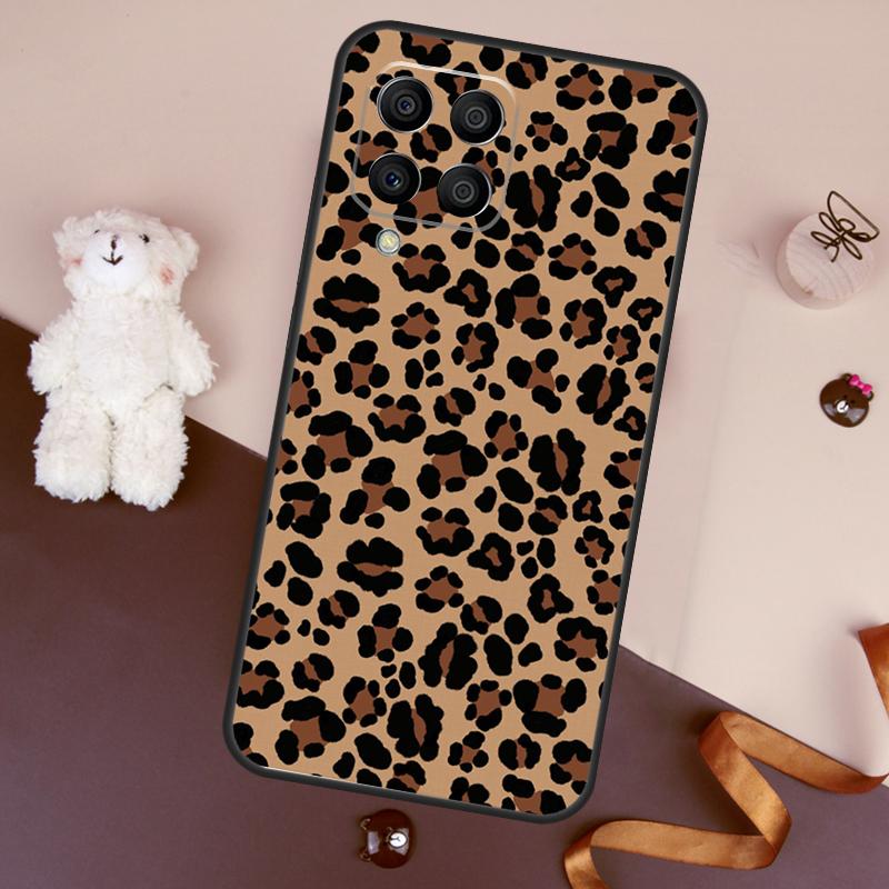 

Чехол с леопардовым принтом для Samsung Galaxy M13 M54 M34 M14 M56 M36 M16 M31 M11 M53 M12 M32 M52 M35 M55 M15 M06 Samsung M16