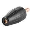 High Pressure Washer   Nozzle 3600PSI 1Celsius4in Rotating Spray Tip Quick Connect Cleaning Tool
