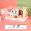 Hamster Cage Acrylic Double Decker Extra Large Villa Gold Wire Bear Supplies Basic Cage Package