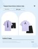 Thai Academy-Style Summer Graduation Uniform: Fashionable JK Skirt Set for Elementary Girls