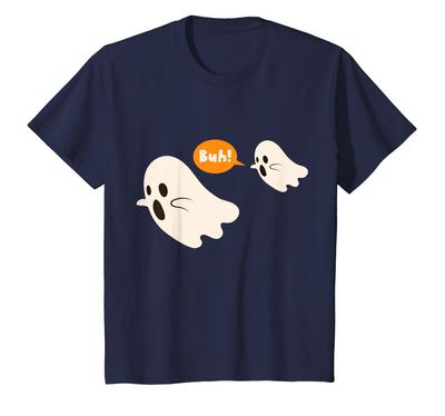 Kids Cute Kids Ghost Halloween Boo!- T-Shirt