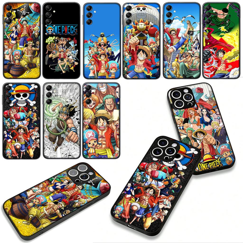 Phone Cover Luffy One Roronoa Zoro Piece Casing for Xiaomi Redmi Note 14 12 13 ProPlus A4 A3 Pro Plus 12C 13C 14C 5G + Case