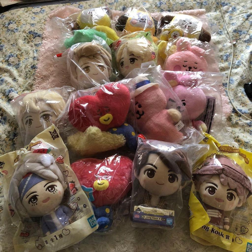 Used BT21 Plush Makneline