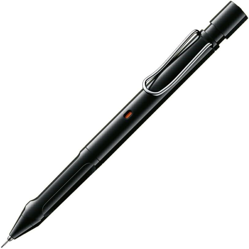 Mitsubishi Pencil LAMY safari KURUTOGA inside Mechanical Pencil, 0.5mm, Black. Ergonomic Grip, Lightweight & Durable Resin Body, Iconic & Functional