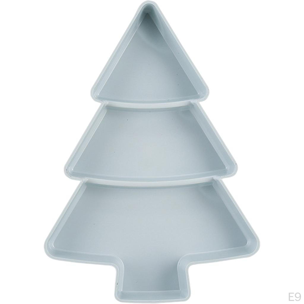 Vassoio Portastuzzichini a Forma di Albero con Scomparti Frutta Secca Ghiaccioli Caramelle