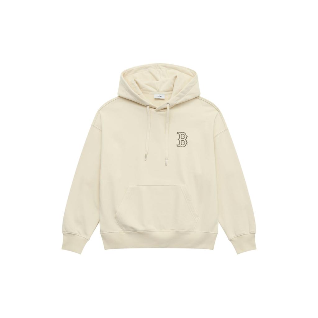 MLB Boston Red Sox Basic Collection 25FW Sweatshirt Unisex Standard Ivory 3AHDB1354-43CRS