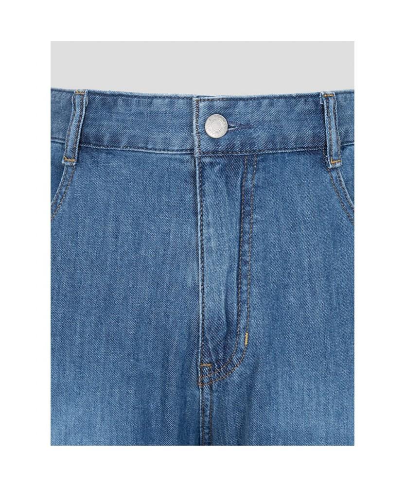 Binpolmen Summer Standard Fit Denim Pants Sky Blue