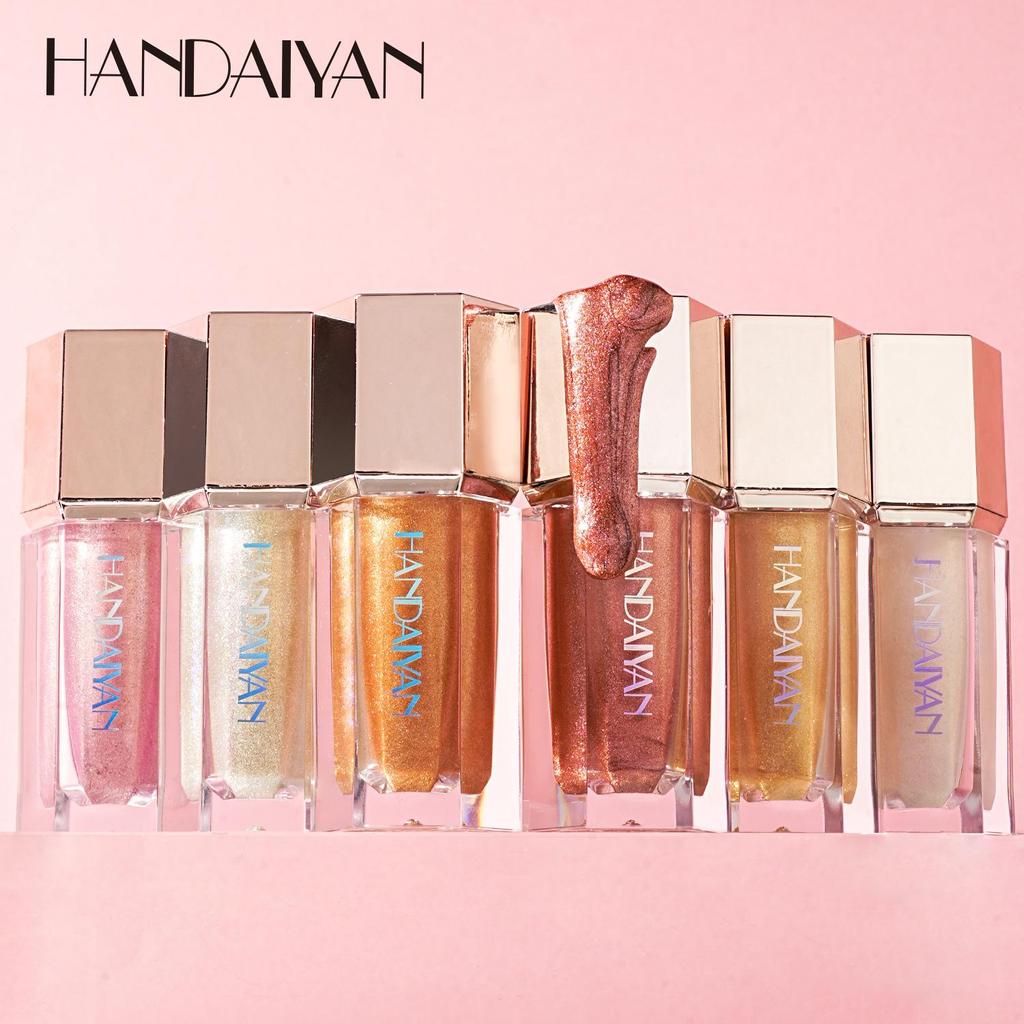 High-gloss Repairing Liquid Deepens The Shadow of The Face Pearlescent Waterproof Brightening Liquid Eye Shadow