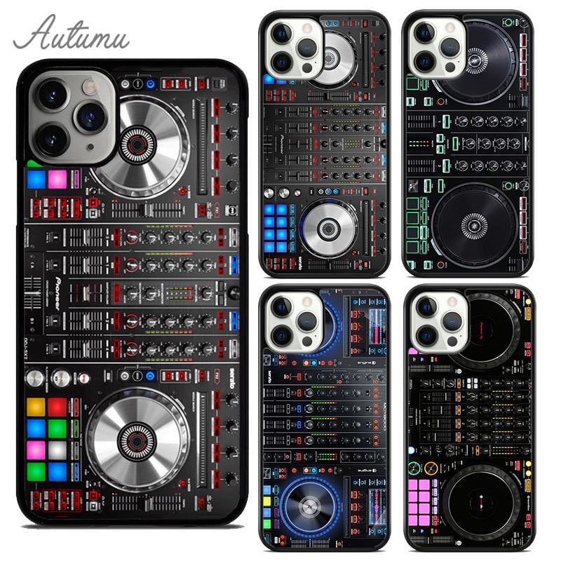

Чехол для телефона с контроллером DJ-микшера для iPhone 11 12 13 14 Pro Max mini X XR XS SE 2020 6S 7 8 Plus Samsung Galaxy S21 S22