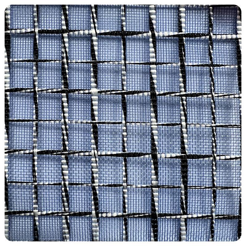 Двухлинейная сетка Жаккард из нейлона Крупная квадратная сетка для сумок и багажа