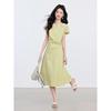 Women's French Style Pure Cotton A-Line Summer Dress