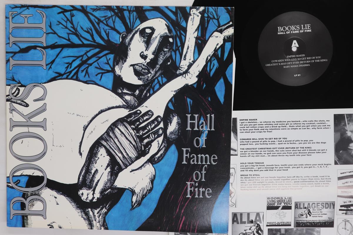 

LP Record BOOKS LIE Hall Of Fame Of Fire LP61 LEVEL PLANE 2004 US Rock Used