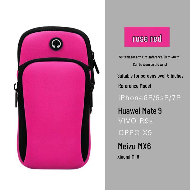 

Waterproof Multifunctional Sports Armband for Phones - Fitness & Outdoor Arm Sleeve with Wrist Bag