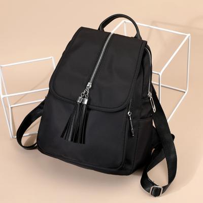 Cestovní batoh Dámská Korejská verze pro volný čas Cestování Móda odolná proti opotřebení Outdoor Nylon Oxford Tkanina Batoh proti krádeži Kapsa na zip