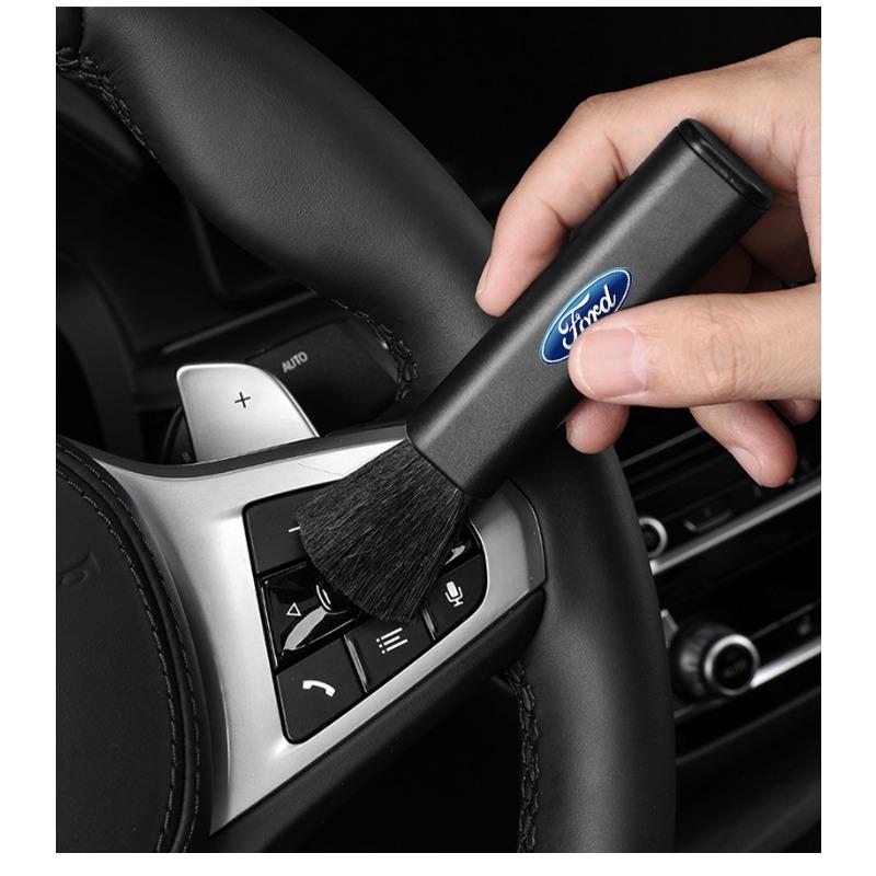 Car Interior Cleaning Tool Outlet Soft Brush Artifact Brush Goods For Ford Focus Mondeo MK1 MK2 MK4 MK3 Fiesta ST Kugo Transit Escape Fusion Explorer