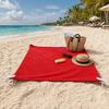 4Pcs Beach Towel Clips Windproof Towel Holders, Beach Towel Anchoring Stakes Clips, Outdoor Mat Anchors Stakes Clamps, Plastic Picnic Blanket Holders