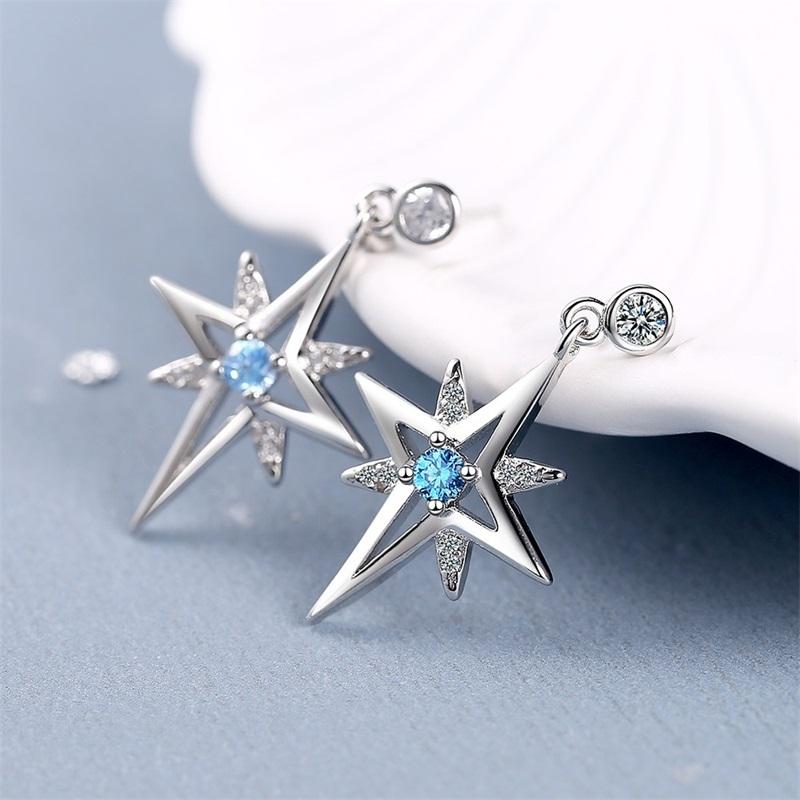 BELLA BOX Luxury Women Drop Earrings Wedding Engagement Party Gift