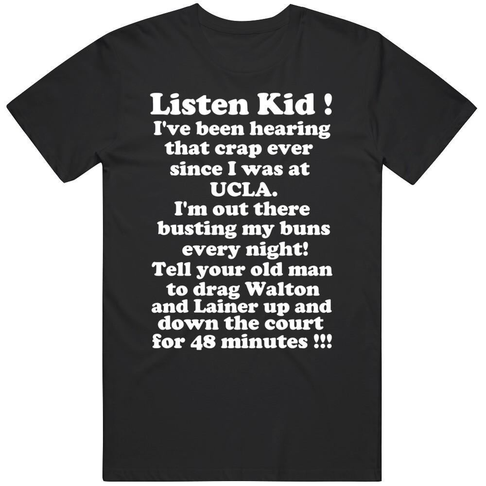 Funny Retro Movie Airplane Kareem Abdul Jabbar Quote  T Shirt Unisex T-Shirt XXXL