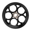 Front & Rear Wheel Rim Set 3.0x12" Black For Vespa Sprint Primavera 50 125 150