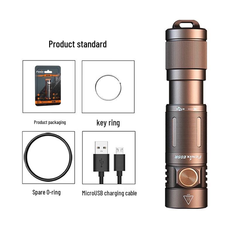 Fenix E05R Rechargeable Mini Flashlight