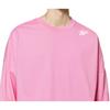 WE11DONE Ss23 Letter Logo Sweatshirt Unisex Sweatshirt Pink WD-TS1-23-756-U-PK
