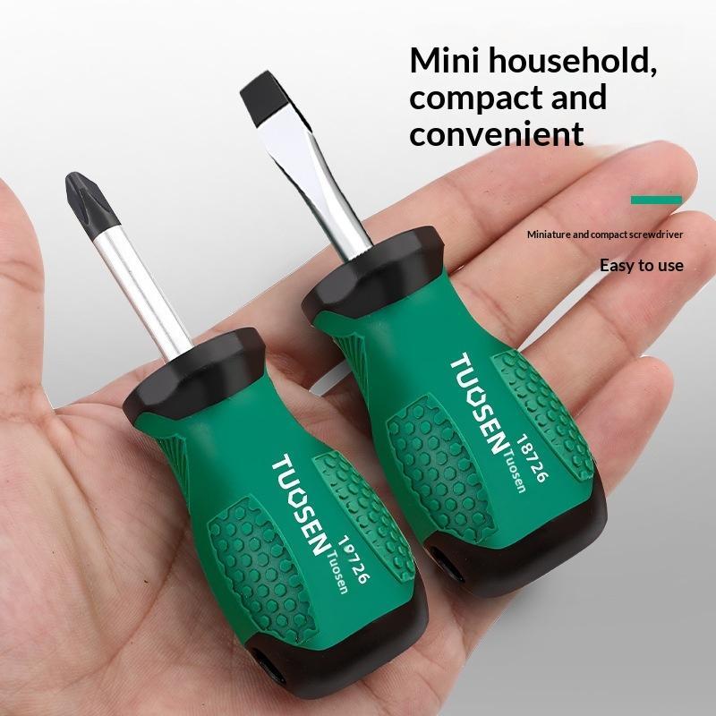 Magnetic Screwdriver Set With Non Slip Grip Durable Steel Shaft Perfect For Home Repair Diy Projects
