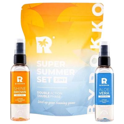 Byrokko Summer Set Shine Brown Oil + Aloe Vera Mist 100ml