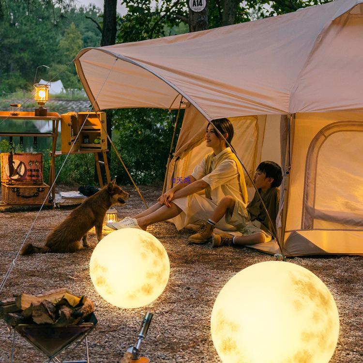 Waterproof Solar Moon Lamp: Outdoor Floor and Landscape Lighting for Camping and Lawn
