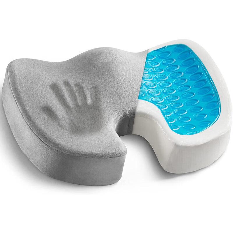 Gel Orthopedic Memory Cushion,U-shaped Seat Cushion for Home Office Coccyx Orthopedic Chair Cushion,Protect Healthy
