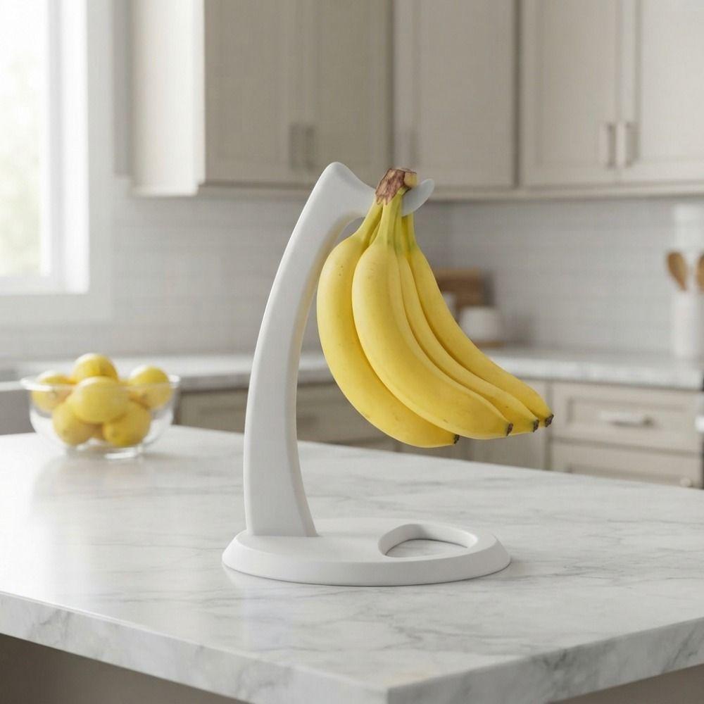 Plastic Banana Holder 3D Printed Fruit Storage Rack Banana Tree Stand Countertop Organizer