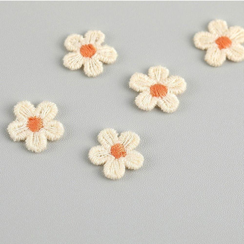 Embroidered Cute DIY Hair Clips Decoration Crafts Handmade Badge Headwear Appliques Patches