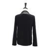 Shiz Madam Half Polo See Through Square Gem Mesh T57410