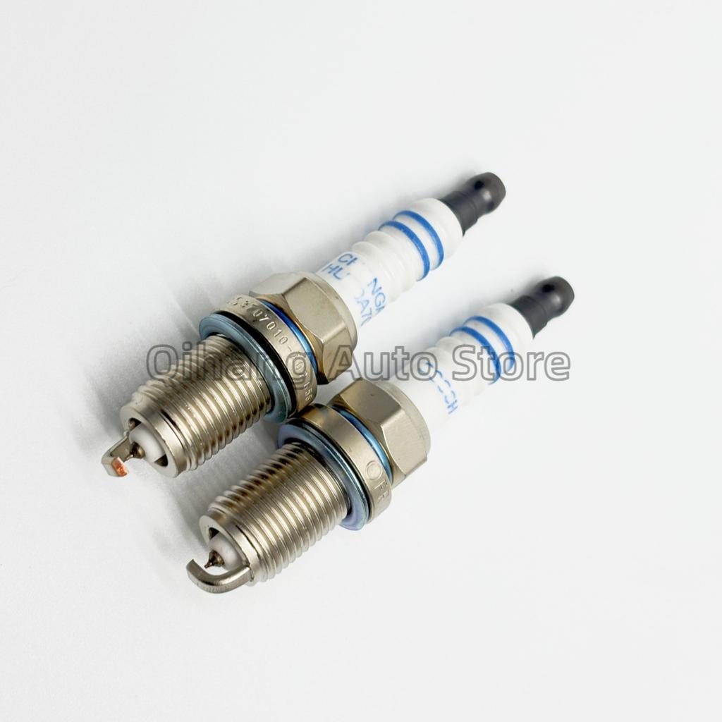 4pcs Dual Iridium Spark Plugs for Chinese CHANGAN CS75 SUV 1.8T 2.0 JL486 Engine Autocar Motor Part K002-1600 3707010-A02